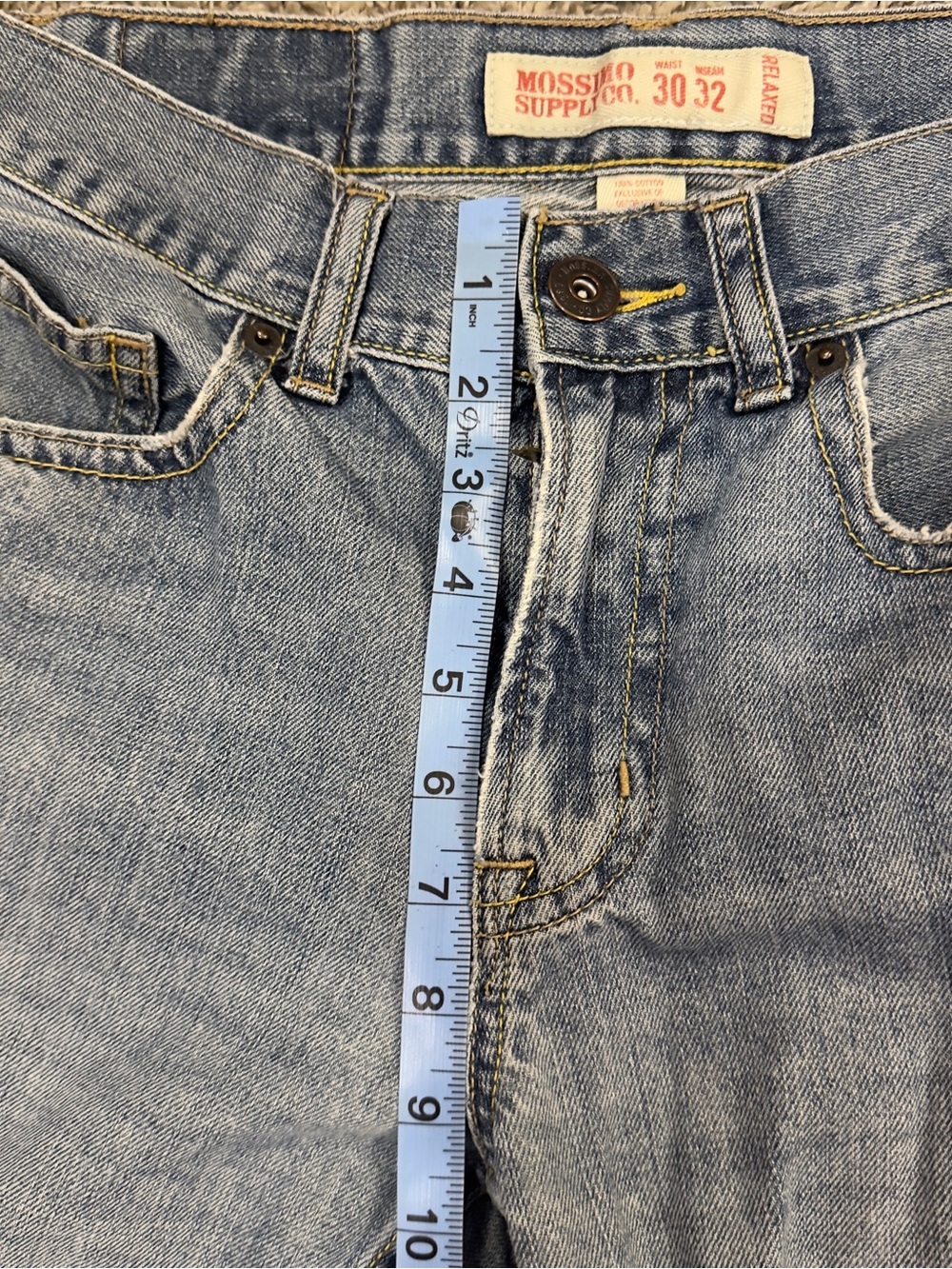 Y2K Mossimo baggy lowrise Light Wash Jeans - Picture 6 of 9